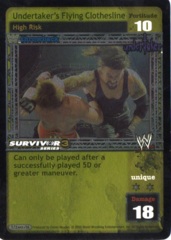 Undertaker's Flying Clothesline THROWBACK